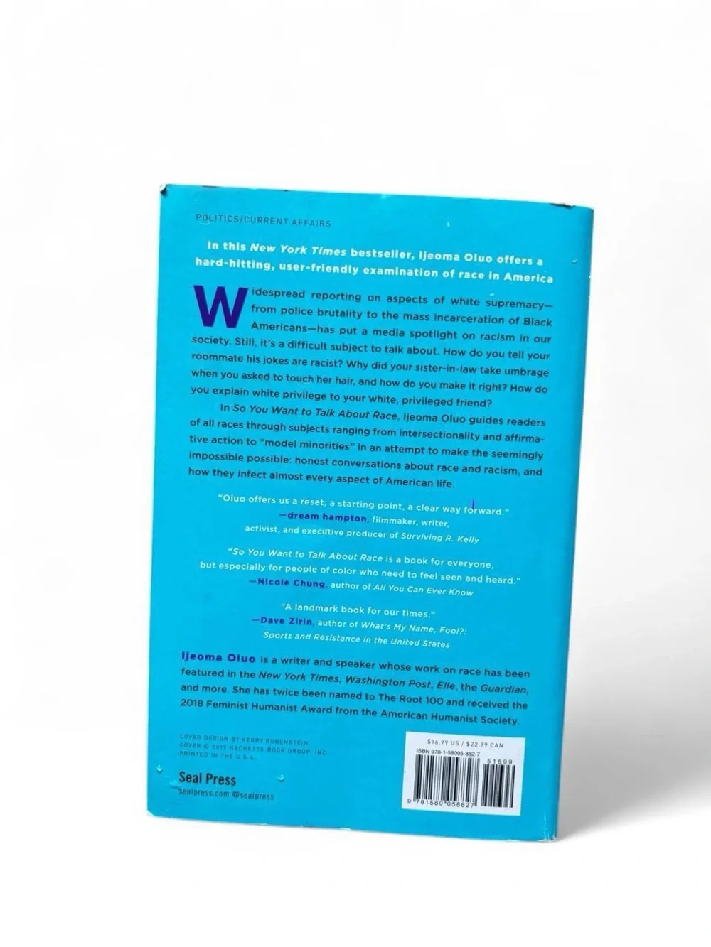 Ijeoma Oluo So You Want to Talk About Race Paperback 2019 Race in America
